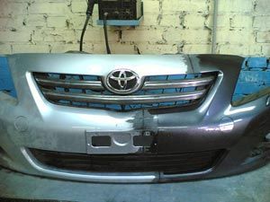 Ремонт пластмас, нарощування пластику, бампера.