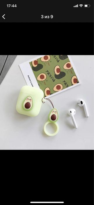 Кейс чехол для наушников air pods 2