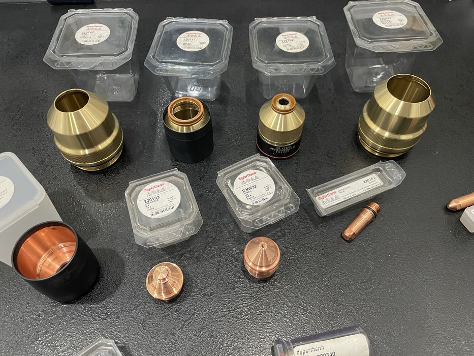Hypertherm narzędzia dysze nakładki osłony nowe plazma spawarka USA
