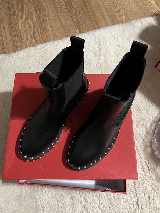 Чоботи , натуральна шкіра