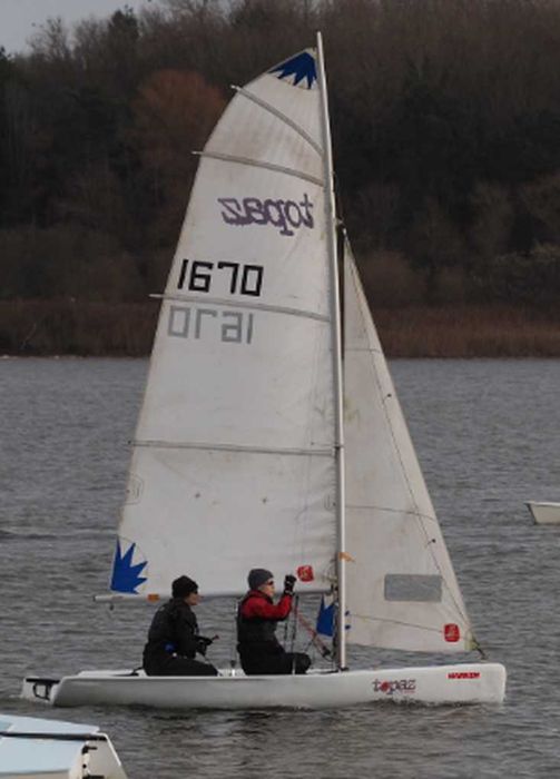 Barco vela ligeira Topper Omega Xenon, Vibe, Magno, Topaz, 14CX