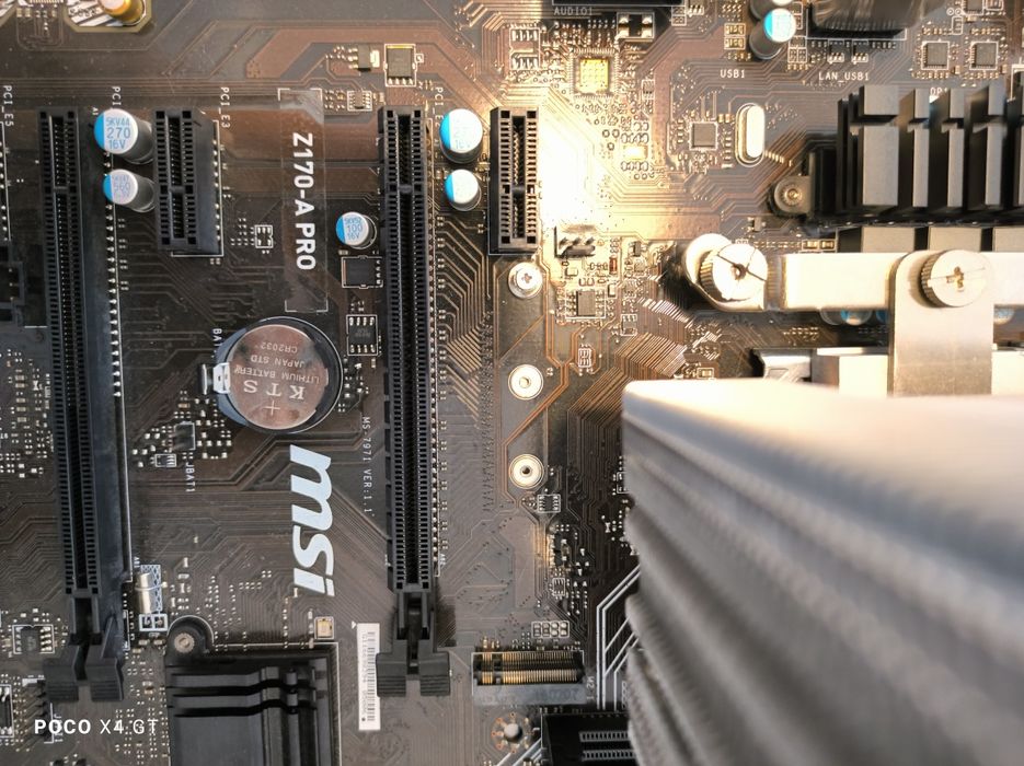 Zestaw Procesor i5 6600k z płytą główna MSI z170+ chlodzenie