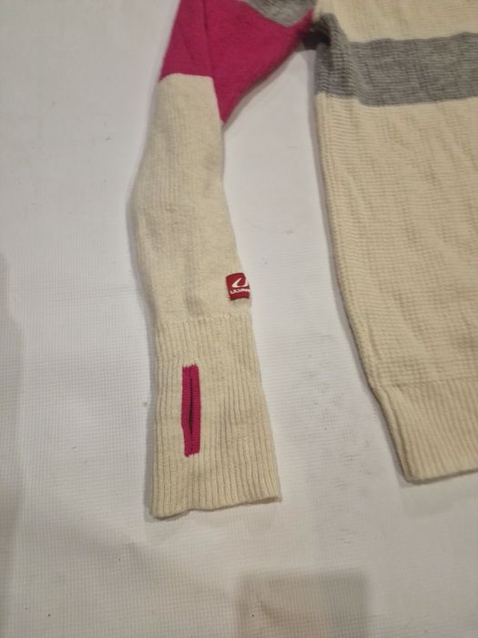 Sweter Ulvang roz,XL,42,xxl,44 golf polo zip,z zamkiem bluza 3/4