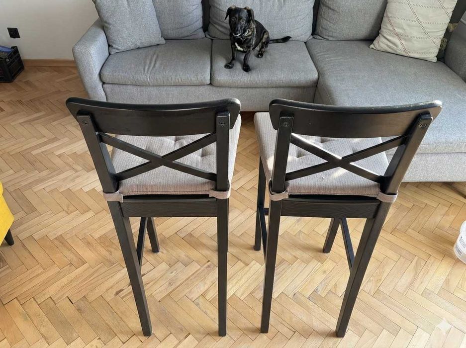 Hoker, krzesła barowe | Ikea | używane