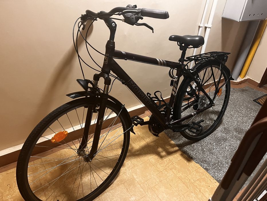 Rower Romet wagant trekking, kask + koszyk gratis