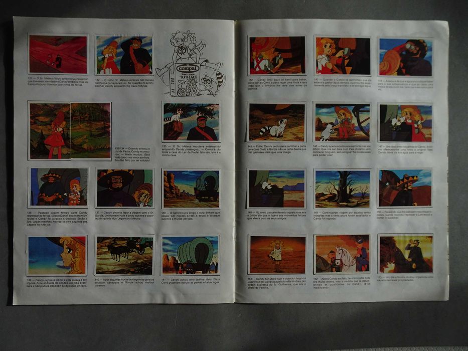 Caderneta de cromos completa Candy Candy - Disvenda