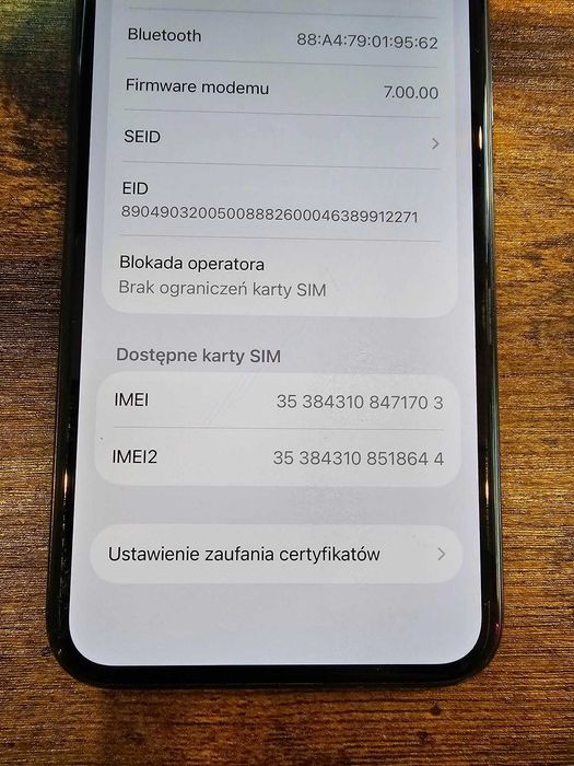 Iphone 11 Pro 256Gb Bat:100% iGŁA/Gwarancja/SklepGSM/Lwsk