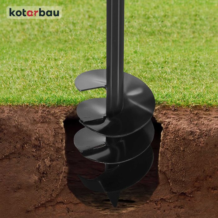 ŚWIDER RĘCZNY 110mm do Gleby Ziemi Gruntu Słupków Dołownik OGRODOWY