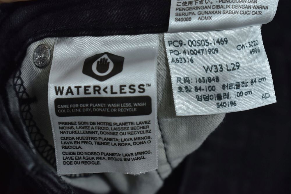 Levis 505 Regular Fit Straight Leg Jeansy Męskie W33 L29