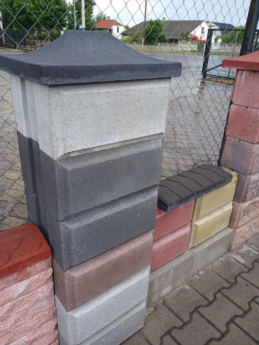 Модульний блок, парканні блоки, цегла Рваний камінь, євроблок