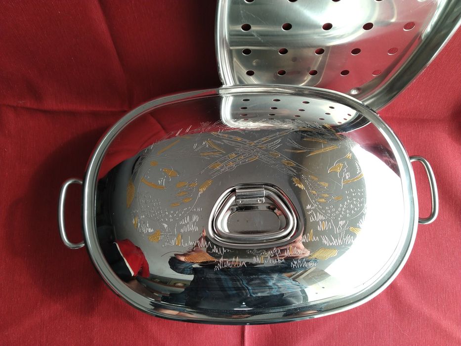 Panela antiga oval cozer a vapor424023878849024002