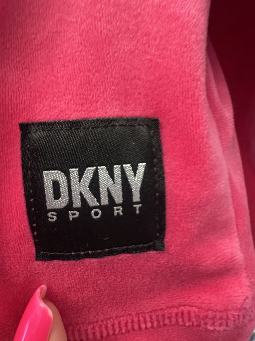 Bluza damska aksamitna DKNY - M