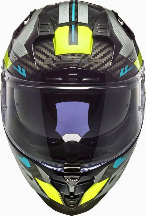Capacete NOVO Carbono Total LS2 Challenger (50% DESCONTO) Tamanho XXS