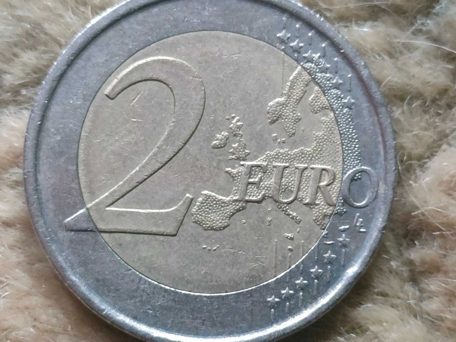 moeda de 2 euros espanhola rara