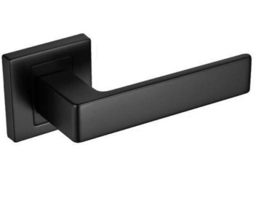 Klamka drzwiowa dzielony szyld APOLLO KAO B00 czarny Infinity Line
