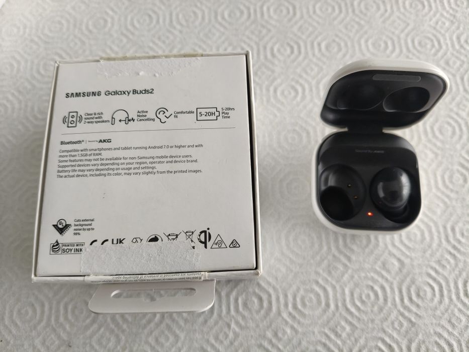 Samsung Galaxy Buds 2 True Wireless - Com caixa de Carregamento