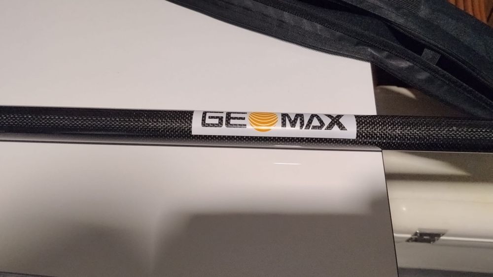 Bastão telescópico geomax carbono zpc200 novo