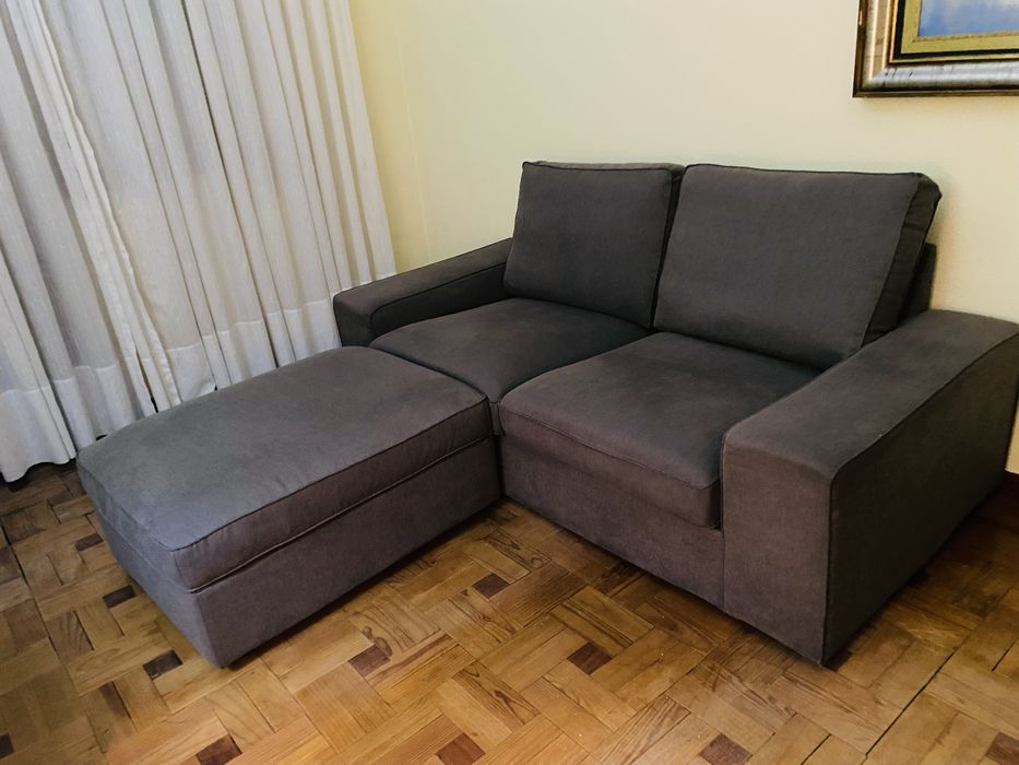 Sofá +repousa pés kivik do IKEA