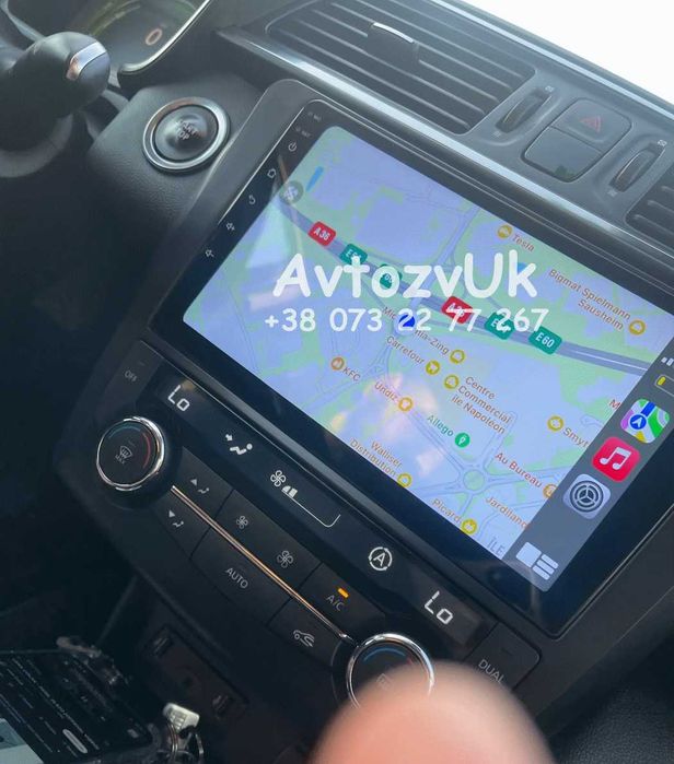Магнітола KADJAR Renault LOGAN SANDERO MCV DACIA Lodgy DOKKER Андроїд 16