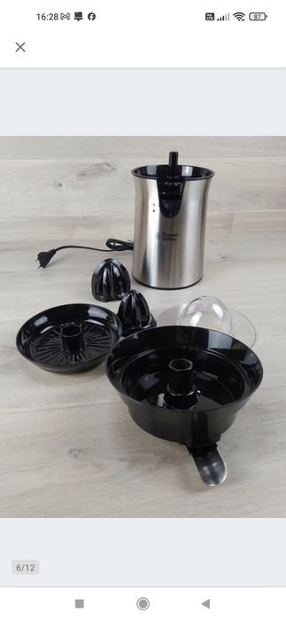 Russell Hobbs Wyciskarka do cytrusów 60W OPIS

Powystawowa z