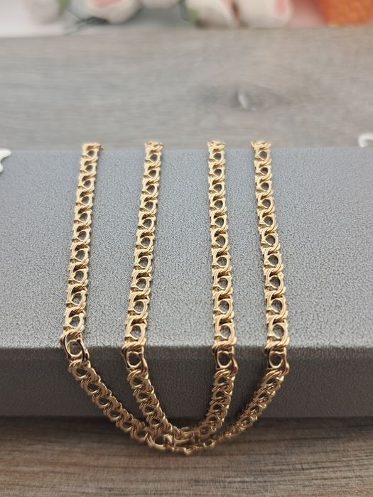 ‼Золотая цепочка цепь  7,14 гр 55 см  золото 585 пр золотий ланцюг