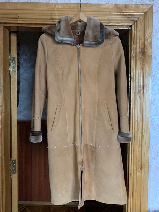 Женская натуральная дубленка