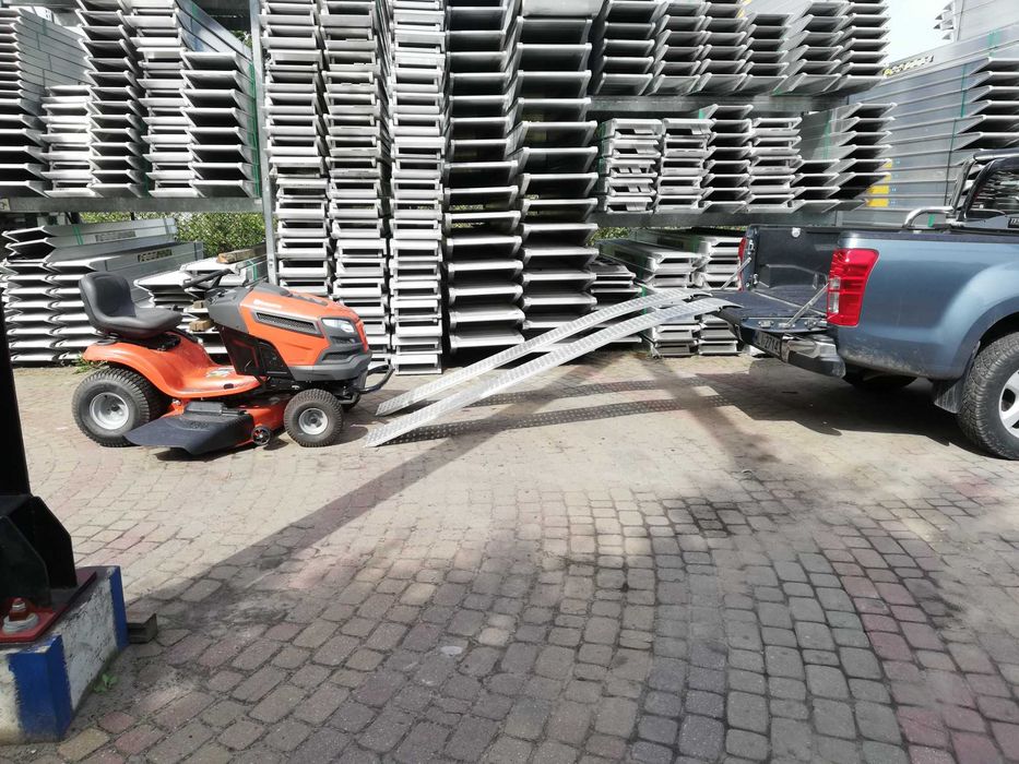 Najazdy Aluminiowe 3,5m 5250kg Cert./Gwarancja/ Dostawa
