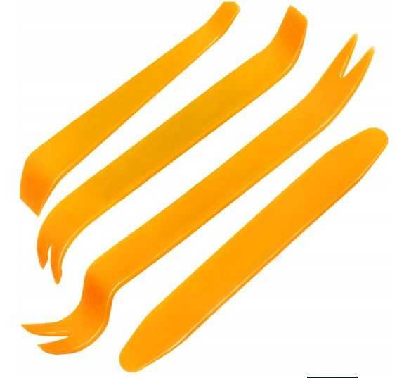 Ściągacze do tapicerki plastików łyżki do demontażu zestaw