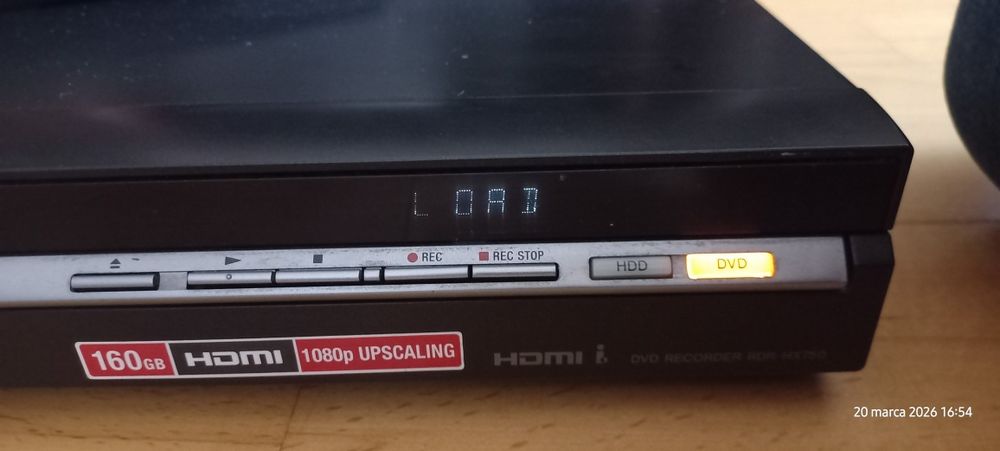 Odtwarzacz DVD Sony 160GB HDMI