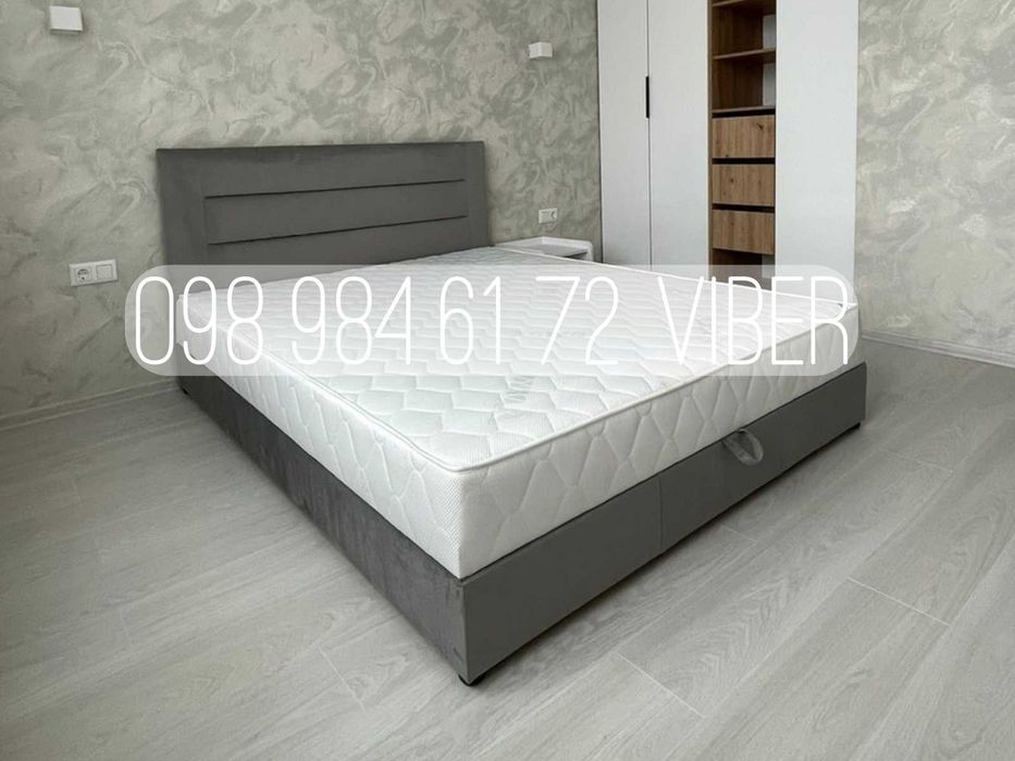 Мягкая кровать 160х200 с матрасом и механизмом - ПОДИУМ 25