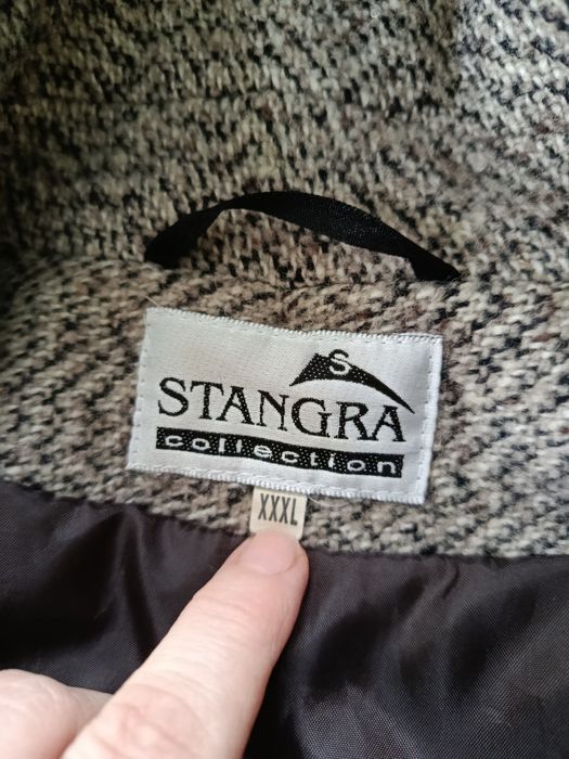 Płaszcz damski wełniany z kaszmirem