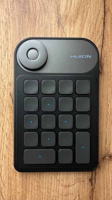 Бездротова міні-клавіатура/макропад HUION Keydial Mini (як нова)