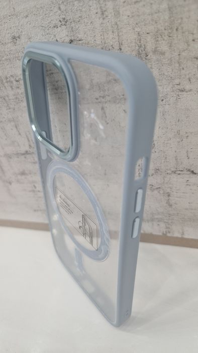 Etui case clear do Iphone 13 Pro Jasnoniebieski + Szkło Gratis