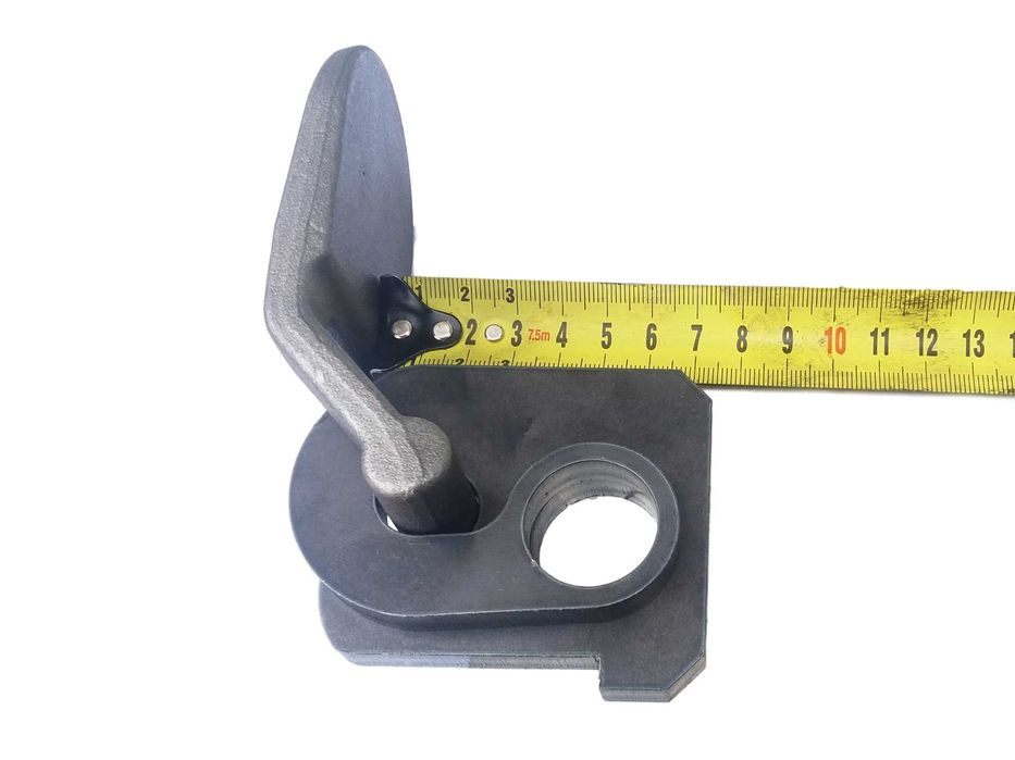 Dźwignia zamek zawiasów burty DZ001-DX/2G-12/SR