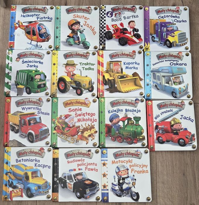 Książki Mały chłopiec zestaw