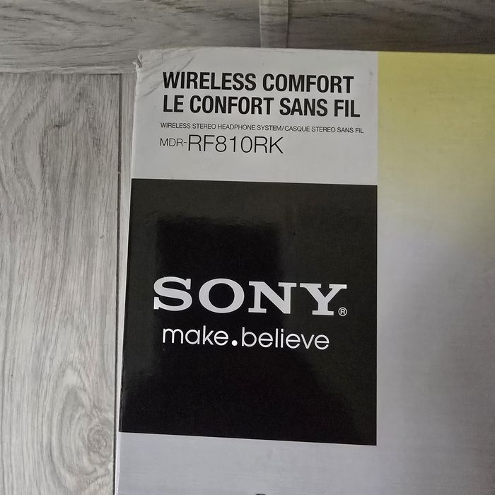 Słuchawki bezprzewodowe SONY MDR-RF810RK