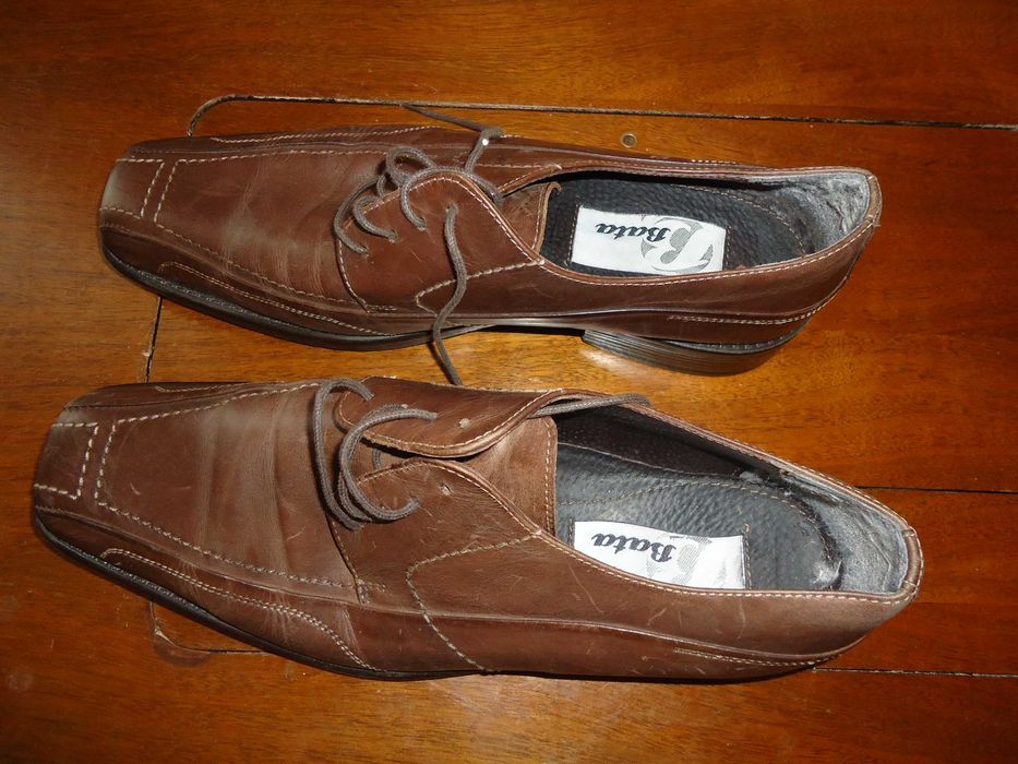 Кожаные туфли Bata, размер 43(29)