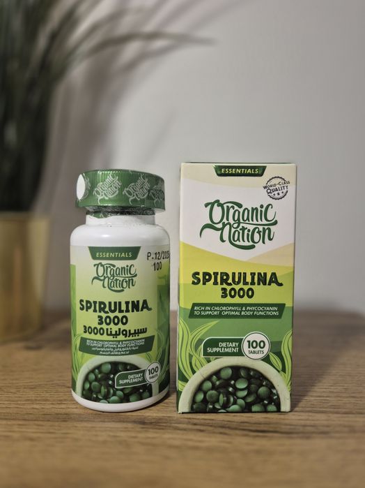 Spirulina 3000 (Спіруліна) — суперфуд для детоксикації та імунітету
