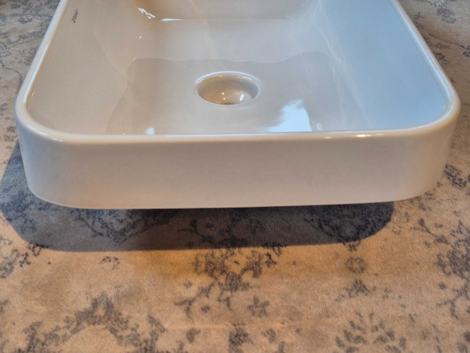 Duravit Happy D.2 Plus – umywalka nablatowa 60 × 40 cm | nowa | biała | premium