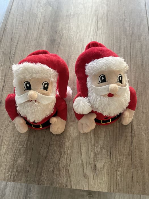 Kapcie z Świętym Mikołajem