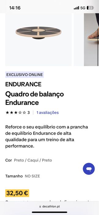 Quadro de balanço Bosu Domyos