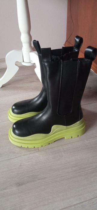 Nowe kozaki trapery botki r. 39