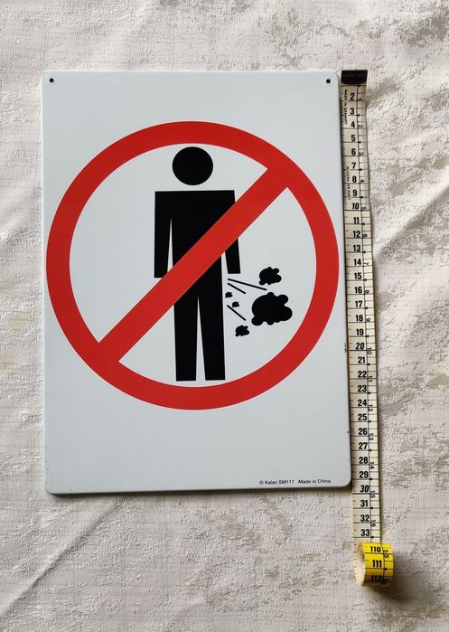 Placa de aviso Brincadeira