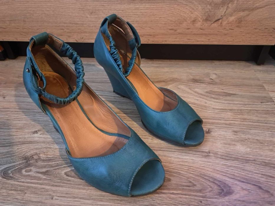 Buty skórzane Ryłko 39