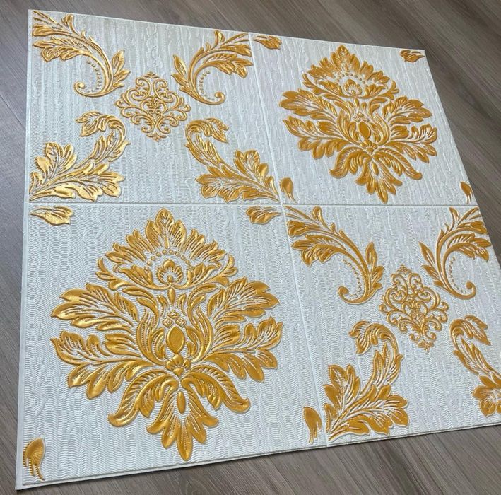 Новинки! Вінтажні самоклеючі 3д панелі, самоклейка на стіни, шпалери