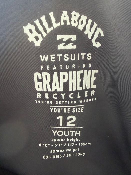 Fato Surf Billabong 12 anos