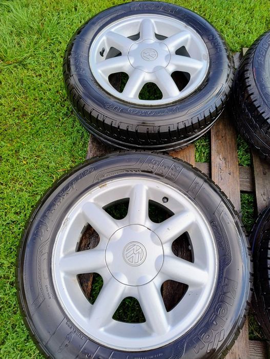 Alufelgi 14 od Golf 3 z oponami