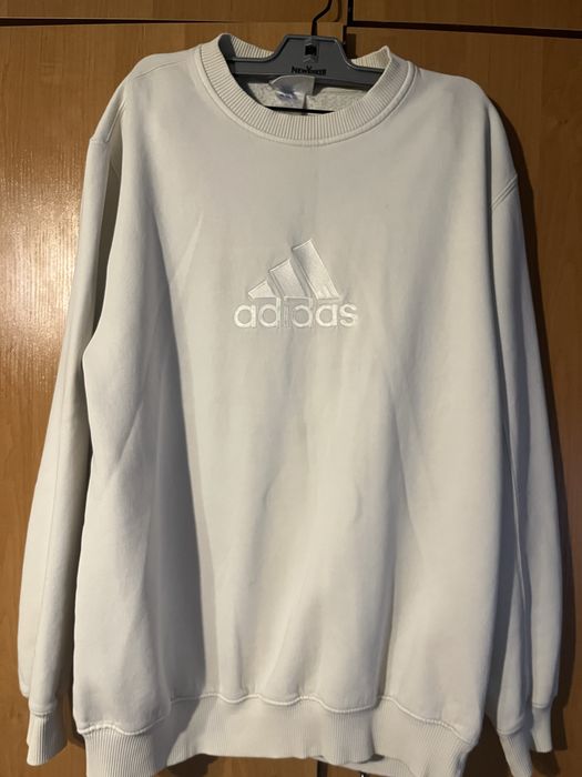 Adidas bluza biala L