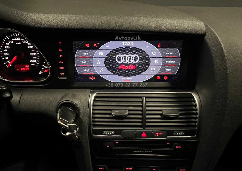 Дисплей Q7 Audi Navi A6 Ауди А6 MMA Магнітола A8 CarPlay Android 15