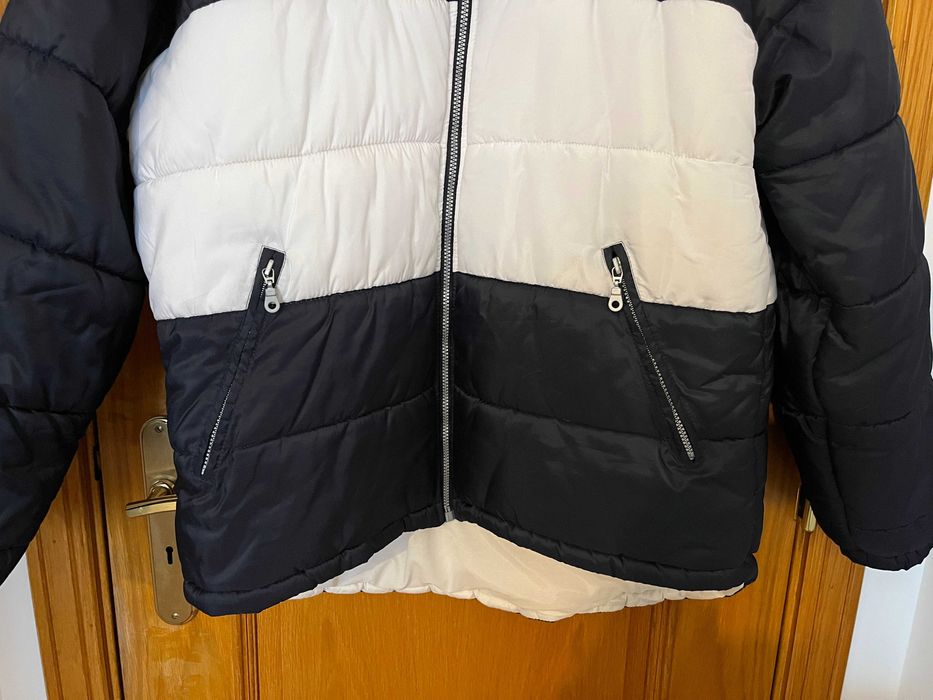 Kispo/Casaco - Azul e Branco (Tam XL)